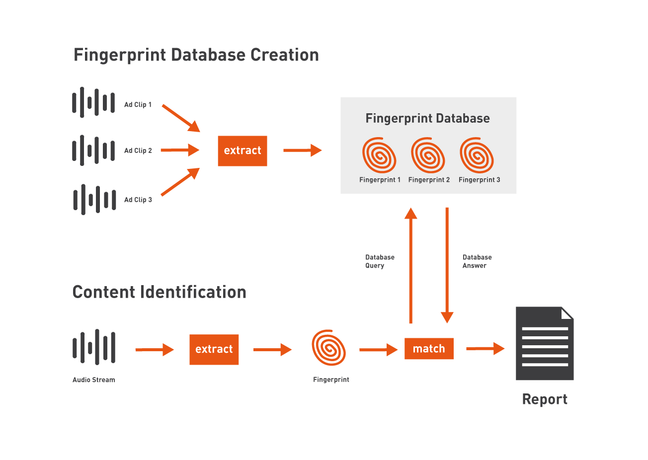 audio fingerprinting process